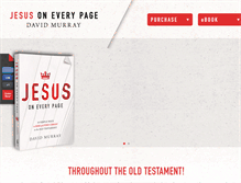 Tablet Screenshot of jesusoneverypage.com